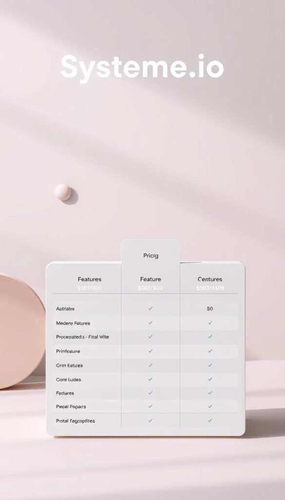 systeme.io cost comparison with competitors
