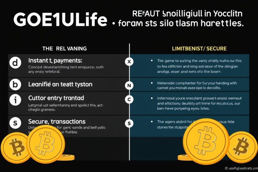 Benefits of GOE1ULife crypto side hustle compared to other platforms Benefits of GOE1ULife crypto side hustle compared to other platforms
