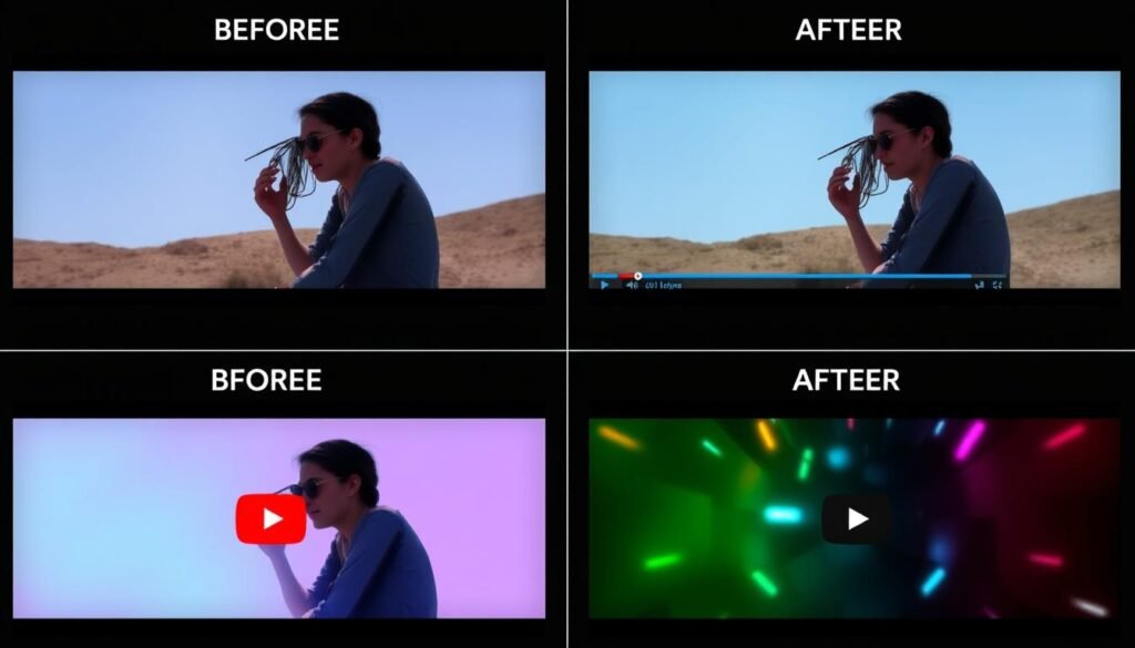 Professional video editing service showcase Professional video editing service showcase
