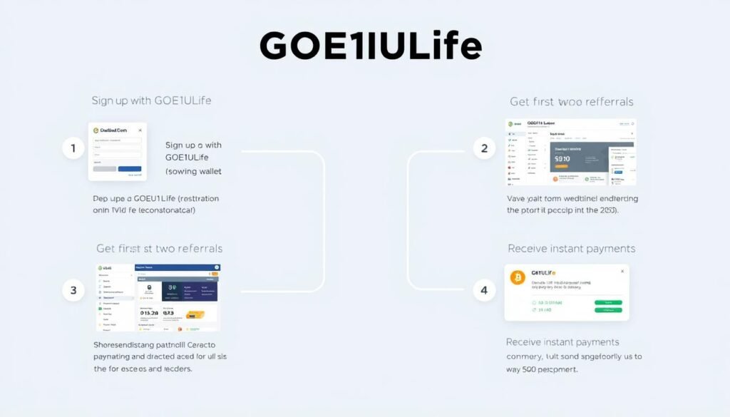 Step-by-step visual guide to setting up GOE1ULife for instant bitcoin payments Step-by-step visual guide to setting up GOE1ULife for instant bitcoin payments
