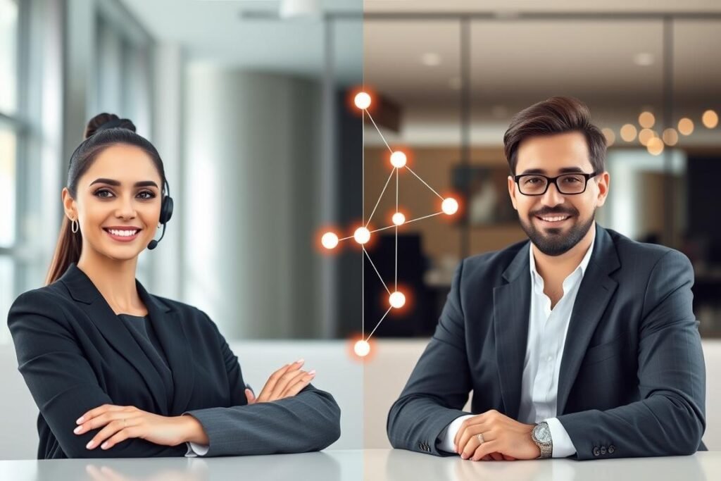 Virtual assistant being matched with ideal client for virtual assistant jobs Virtual assistant being matched with ideal client for virtual assistant jobs