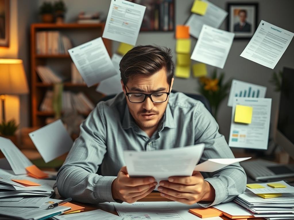 Frustrated network marketer struggling with manual recruitment methods Frustrated network marketer struggling with manual recruitment methods