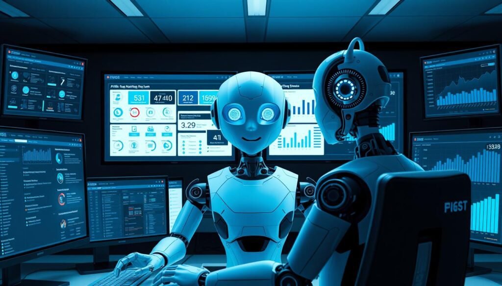 Sparky AI Robot automating team building process