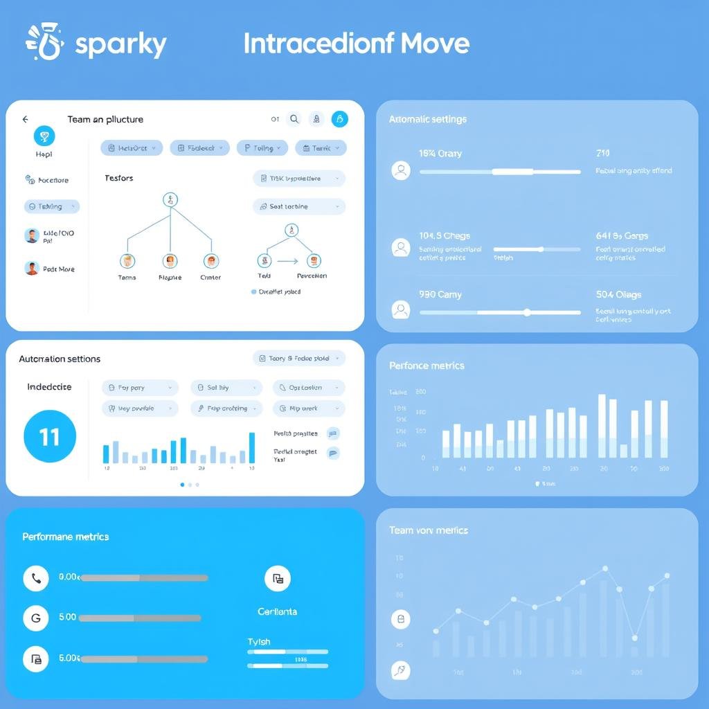 Sparky AI Robot interface showing duplication process Sparky AI Robot interface showing duplication process