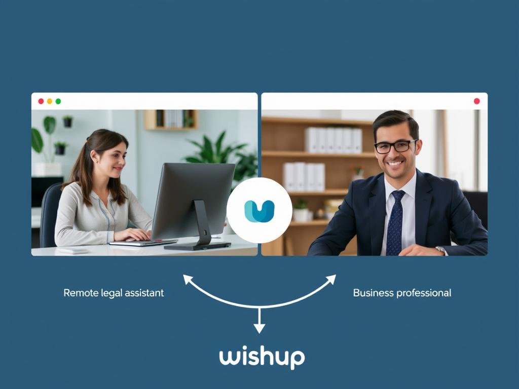 Wishup platform connecting work from home legal assistants with businesses Wishup platform connecting work from home legal assistants with businesses