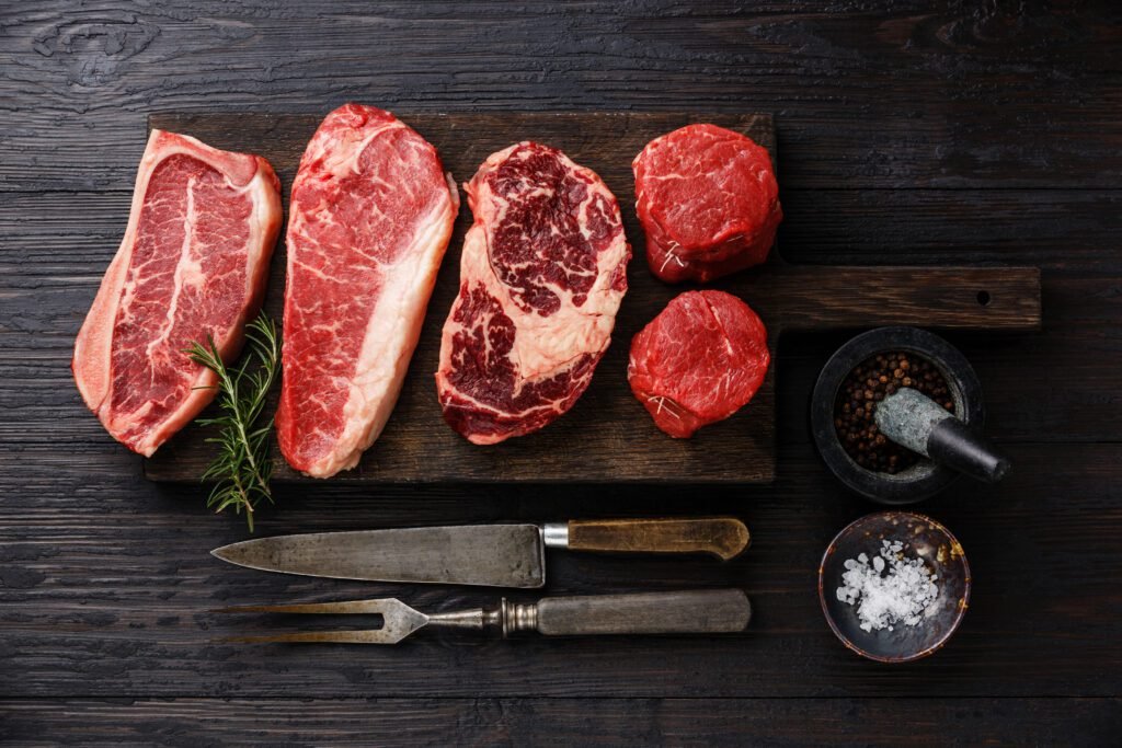  upper 2/3 Angus high quality steaks